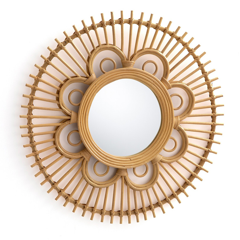 Зеркало Mirror Rattan Round D65 Зеркало Mirror Rattan Round D65 в Тюмени | Loft Concept