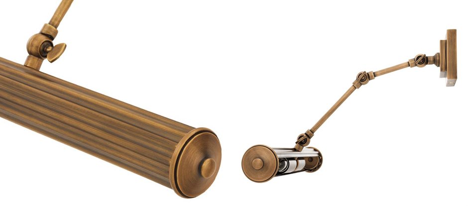 Бра Eichholtz Wall Lamp Luca L Brass Бра Eichholtz Wall Lamp Luca L Brass - Loft-Concept в Тюмени