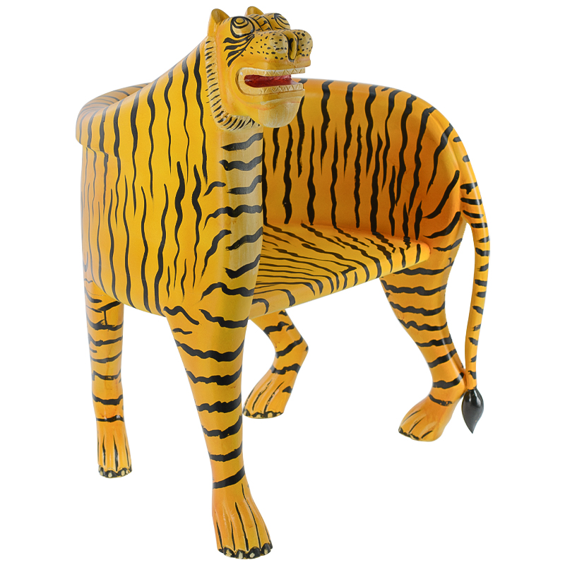 Кресло Tiger Armchair Желтый Черный Красный Кресло Tiger Armchair Желтый Черный Красный в Тюмени | Loft Concept