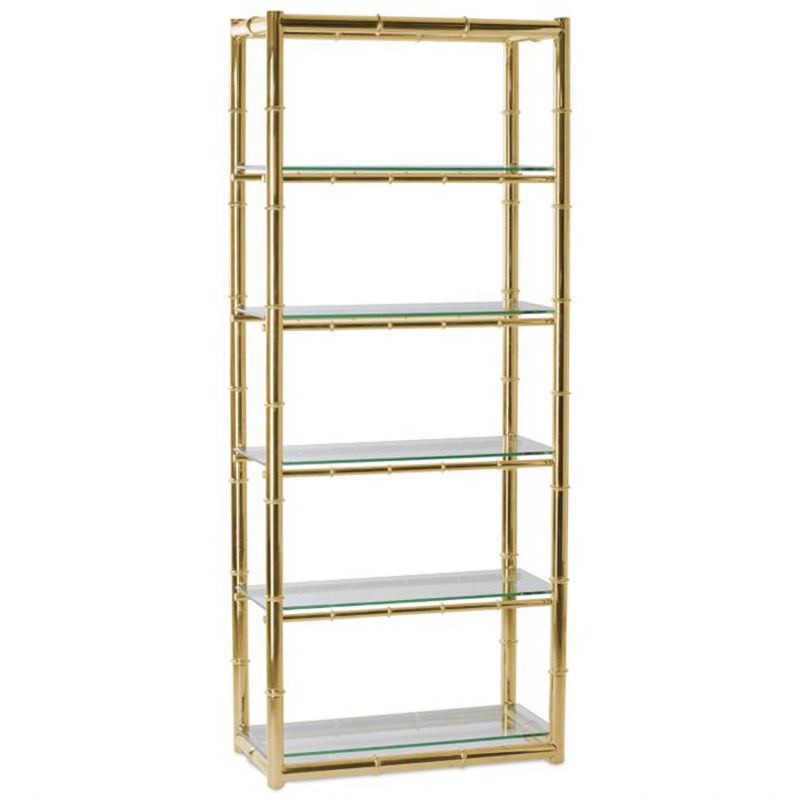 Стеллаж Jobet Rack Глянцевое золото Стеллаж Jobet Rack Глянцевое золото в Тюмени | Loft Concept