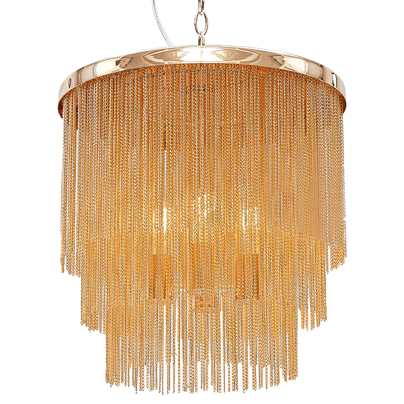 Люстра Atlantis Chain Cascade Bronze Chandelier Бронза Люстра Atlantis Chain Cascade Bronze Chandelier Бронза в Тюмени | Loft Concept