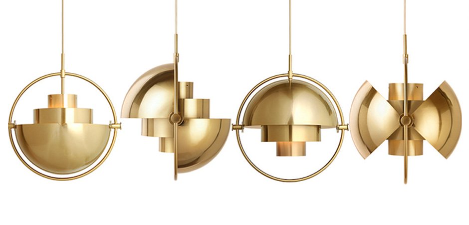 Светильник Louis Weisdorff Multi-lite Pendant Gold Светильник Louis Weisdorff Multi-lite Pendant Gold - Loft-Concept в Тюмени