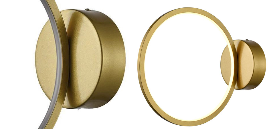 Бра Luminous Ring Gold Bra Бра Luminous Ring Gold Bra - Loft-Concept в Тюмени