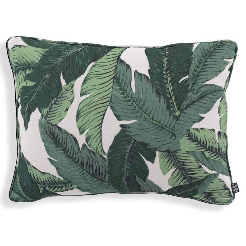 Подушка Eichholtz Pillow Mustique s Белый Зеленый Подушка Eichholtz Pillow Mustique s Белый Зеленый в Тюмени | Loft Concept