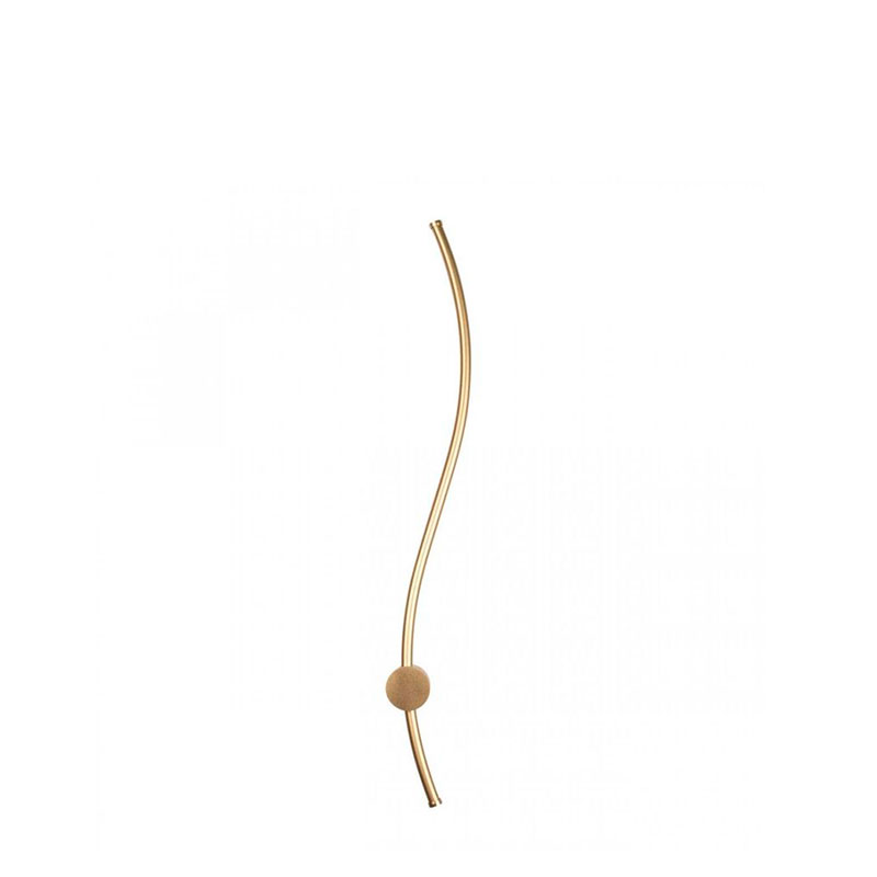 Светодиодное бра Curved Line Золото Золотой Светодиодное бра Curved Line Золото Золотой в Тюмени | Loft Concept