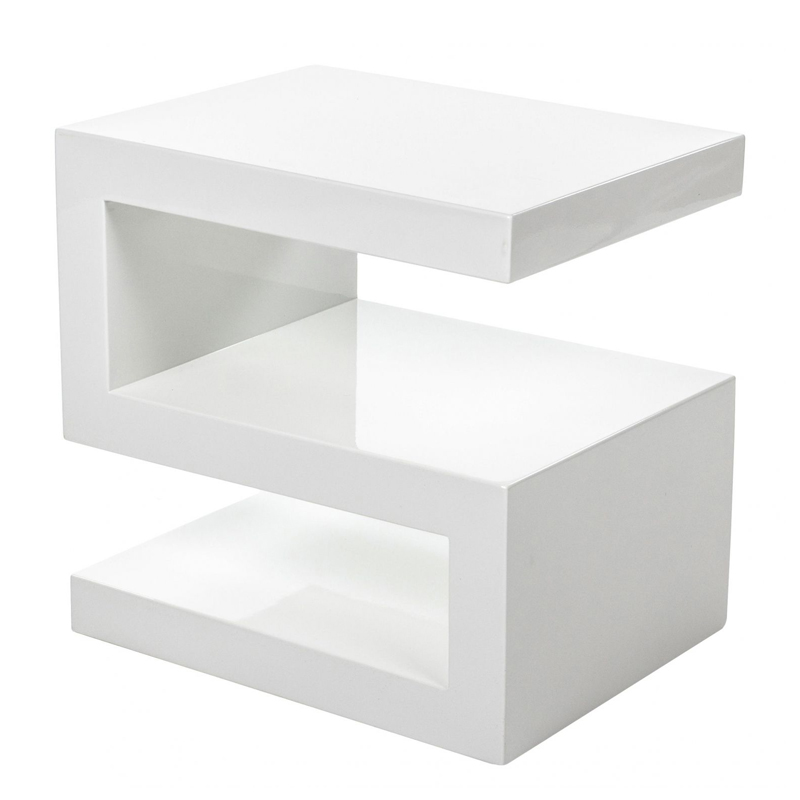 Приставной стол Ophelia Side Table Белый Приставной стол Ophelia Side Table Белый в Тюмени | Loft Concept