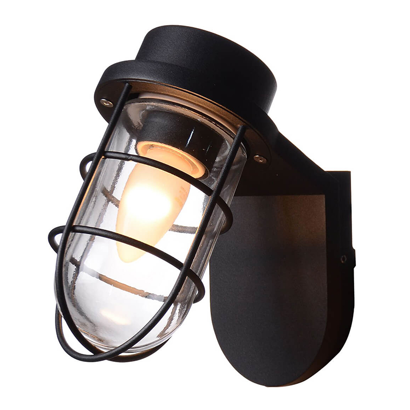 Уличный настенный светильник Declan Street Lamp Черный Уличный настенный светильник Declan Street Lamp Черный в Тюмени | Loft Concept