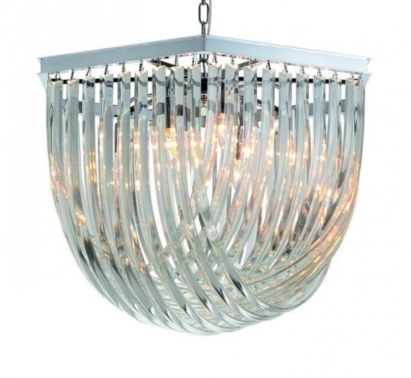 Люстра Chandelier Retro Lava 8 Хром Люстра Chandelier Retro Lava 8 Хром в Тюмени | Loft Concept