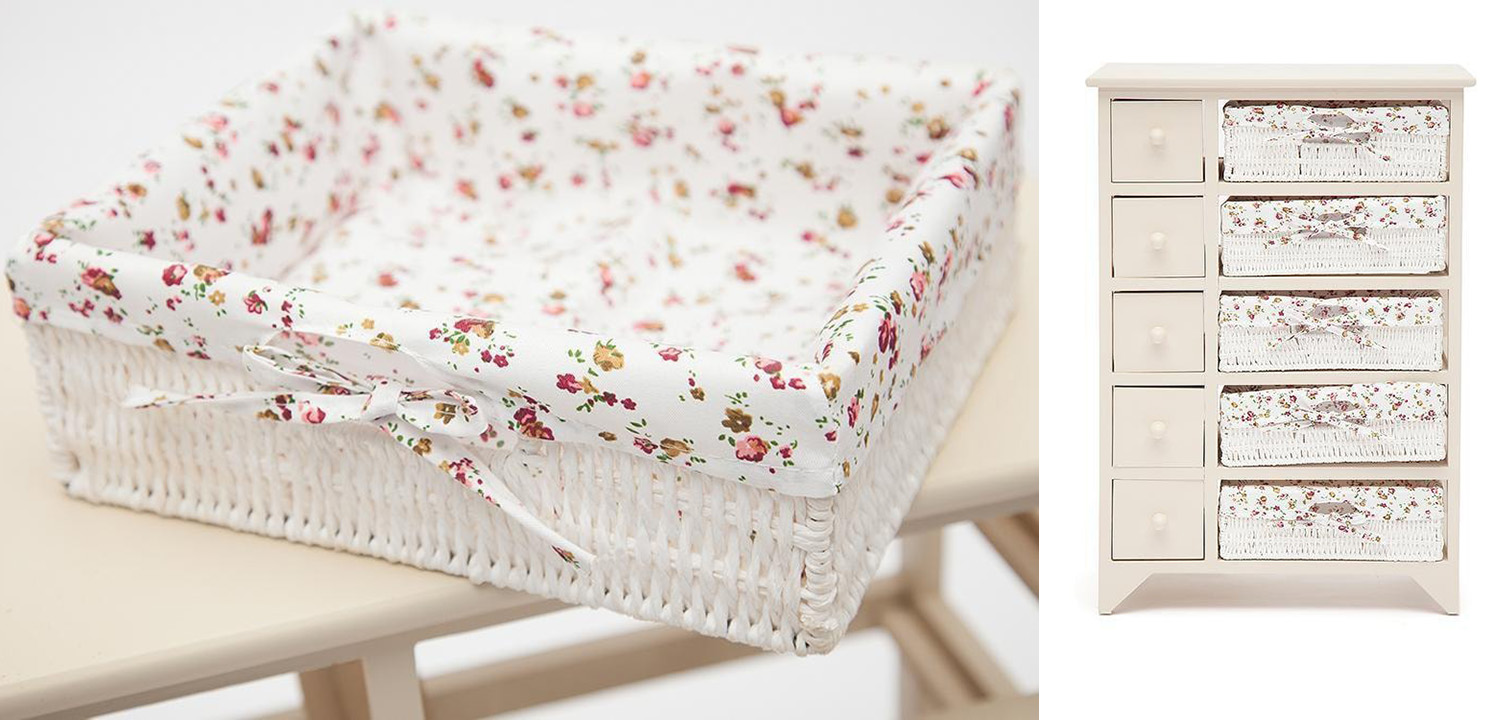 Комод детский в стиле прованс Provence Butter White Boxes with 