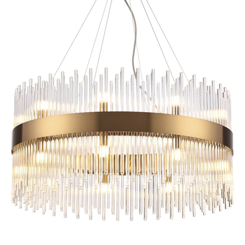 Люстра Nembus Lynn Chandelier Бронза Прозрачный Люстра Nembus Lynn Chandelier Бронза Прозрачный в Тюмени | Loft Concept