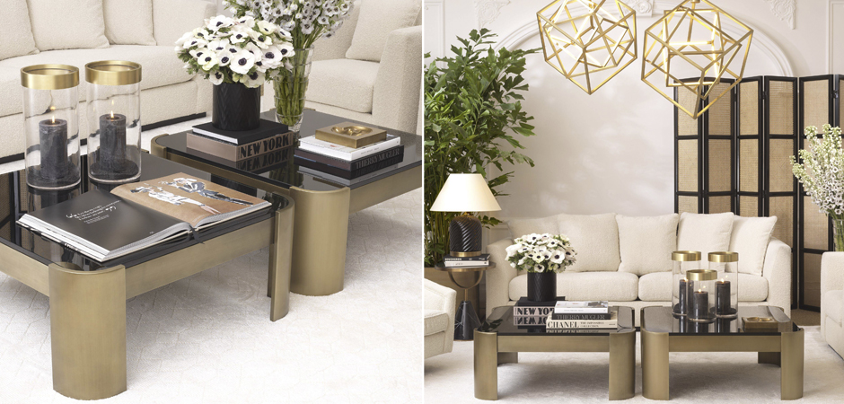 Кофейный стол Eichholtz Coffee Table Courrier Кофейный стол Eichholtz Coffee Table Courrier - Loft-Concept в Тюмени