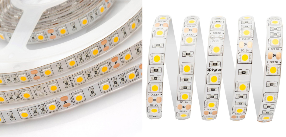 Светодиодная влагозащищенная лента 60Led/m 5050SMD дневной белый 5M Светодиодная влагозащищенная лента 60Led/m 5050SMD дневной белый 5M - Loft-Concept в Тюмени