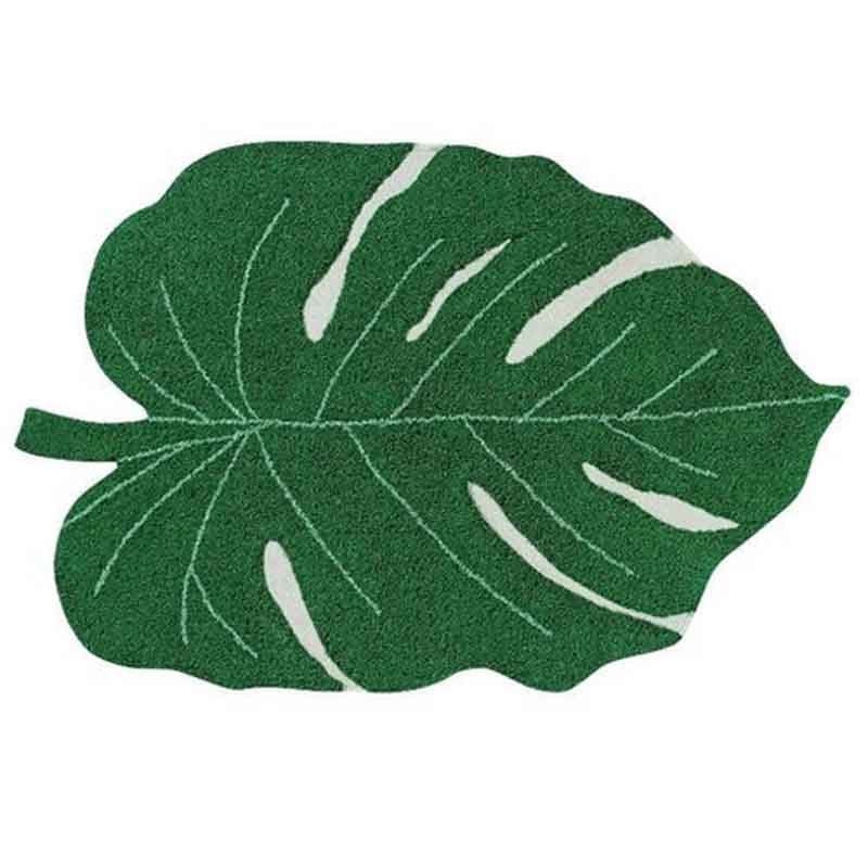 Ковер Monstera Leaf Carpet Зеленый Ковер Monstera Leaf Carpet Зеленый в Тюмени | Loft Concept