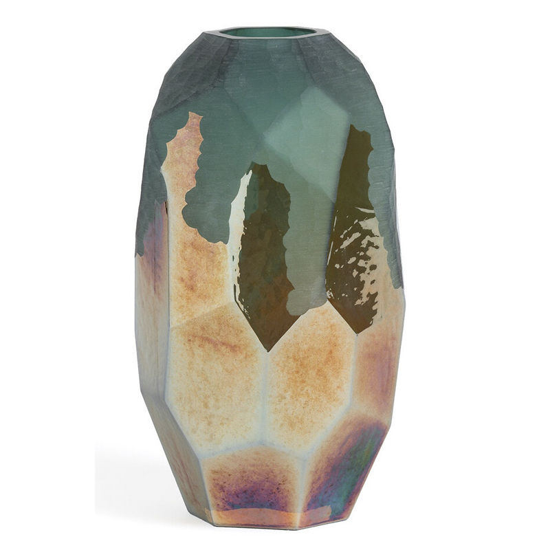 Ваза Giacomo Vase 35 Зеленый Золотой Ваза Giacomo Vase 35 Зеленый Золотой в Тюмени | Loft Concept
