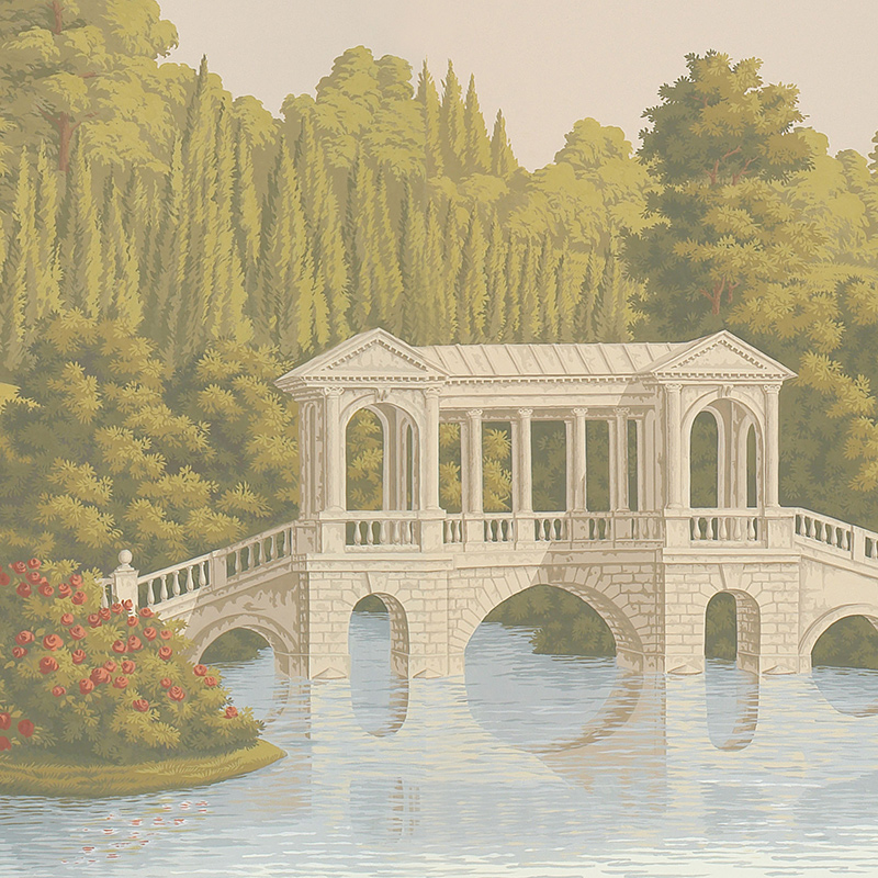 Обои ручная роспись English Landscape Special Colourway on scenic paper 2 Обои ручная роспись English Landscape Special Colourway on scenic paper 2 в Тюмени | Loft Concept