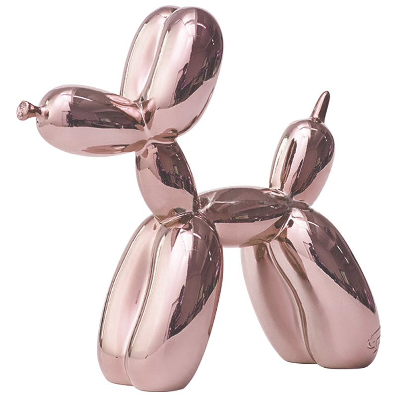 Статуэтка Jeff Koons Balloon Dog Chrome Pink Розовое золото Статуэтка Jeff Koons Balloon Dog Chrome Pink Розовое золото в Тюмени | Loft Concept