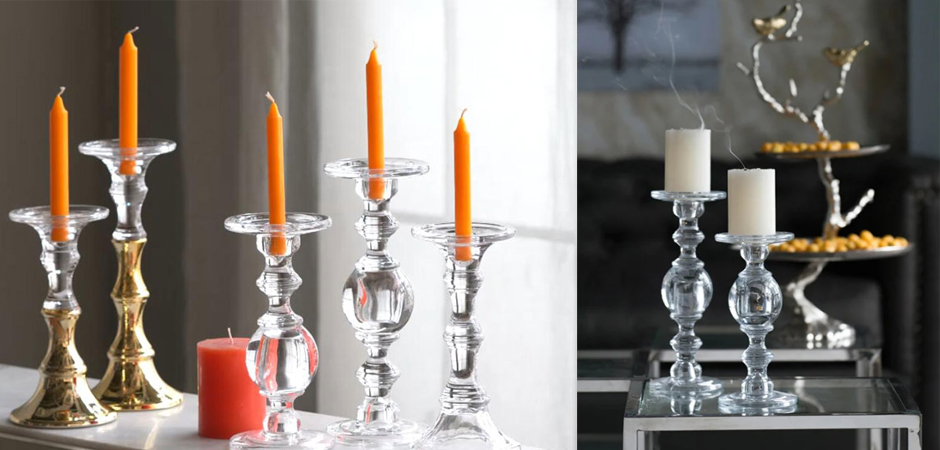 Подсвечник Glass Candlestick I Подсвечник Glass Candlestick I - Loft-Concept в Тюмени