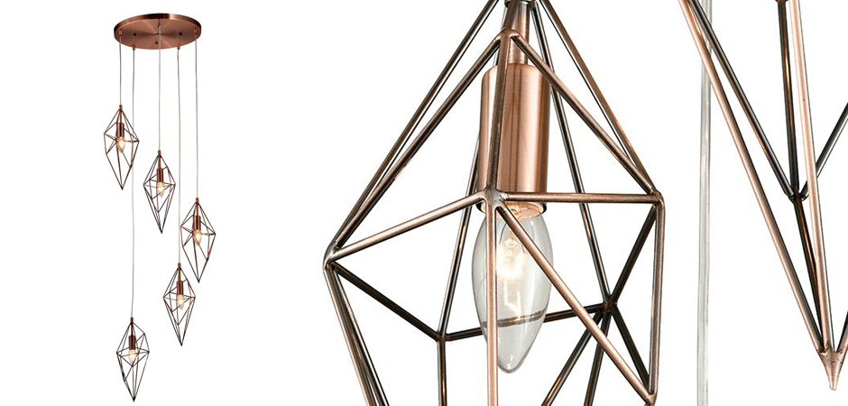 Люстра Volumetric Polygons Copper Люстра Volumetric Polygons Copper - Loft-Concept в Тюмени