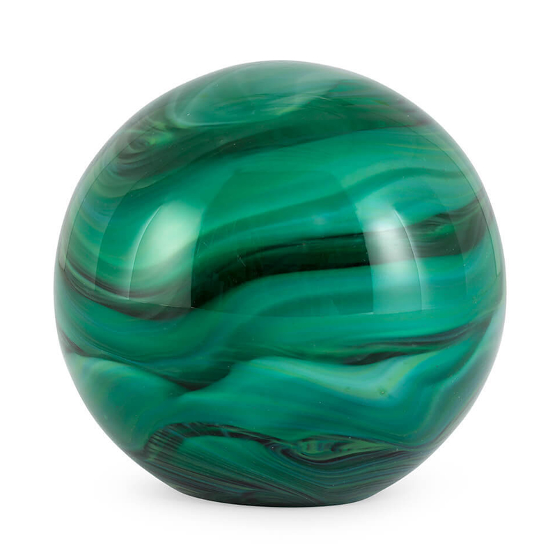 Статуэтка Ball Glass Malaki Изумрудный Статуэтка Ball Glass Malaki Изумрудный в Тюмени | Loft Concept