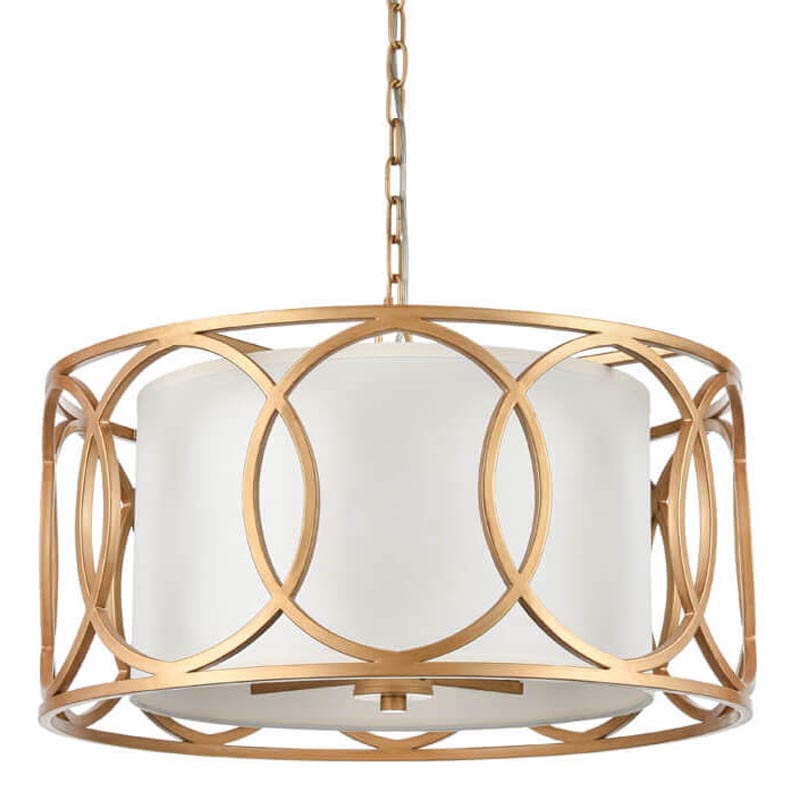 Люстра Anetoun Chandelier Золотой Белый Люстра Anetoun Chandelier Золотой Белый в Тюмени | Loft Concept
