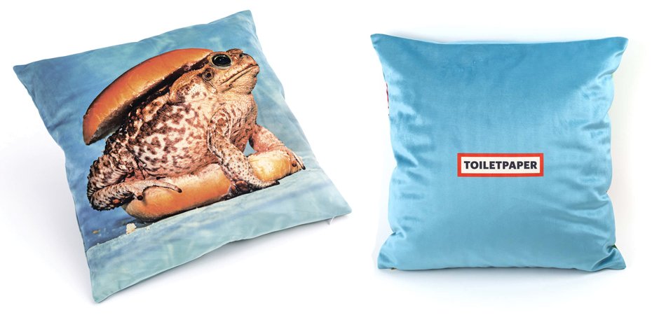 Подушка Seletti Cushion Toad Toiletpaper Подушка Seletti Cushion Toad Toiletpaper - Loft-Concept в Тюмени