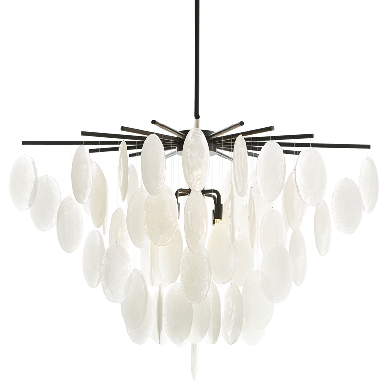 Люстра Arteriors TIFFANY CHANDELIER Черный Прозрачный Люстра Arteriors TIFFANY CHANDELIER Черный Прозрачный в Тюмени | Loft Concept