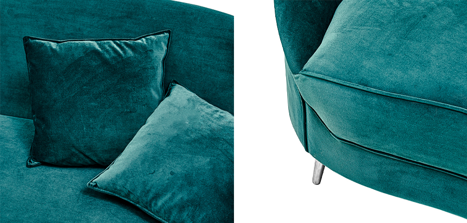 Диван Paulet Sofa Изумрудный велюр Диван Paulet Sofa Изумрудный велюр - Loft-Concept в Тюмени