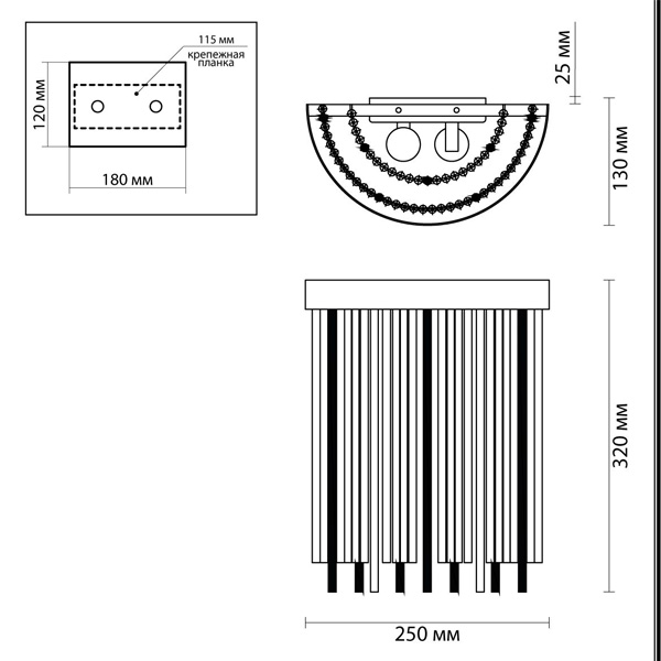 Бра Niemira Wall lamp Бра Niemira Wall lamp в Тюмени