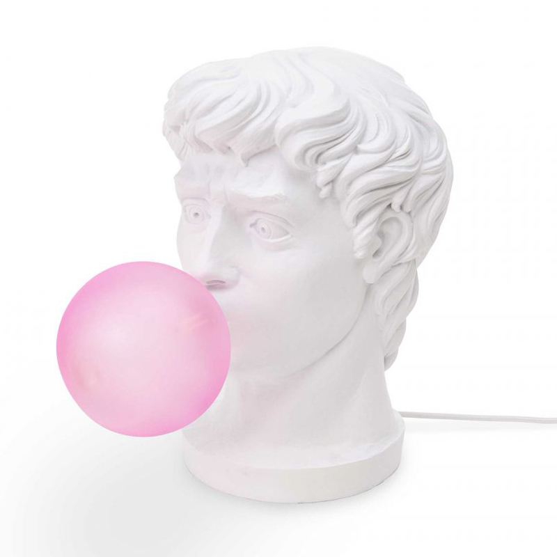 Настольная лампа Seletti Wonder times Белый Розовый Настольная лампа Seletti Wonder times Белый Розовый в Тюмени | Loft Concept