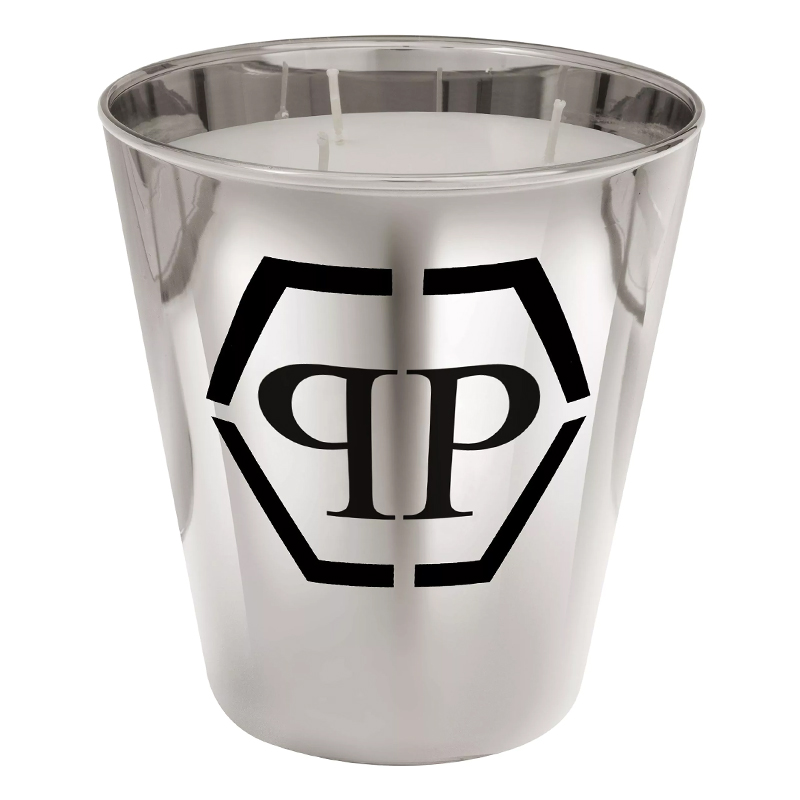 Свеча Philipp Plein Candle Empire Platinum S Серебряный Черный Белый Свеча Philipp Plein Candle Empire Platinum S Серебряный Черный Белый в Тюмени | Loft Concept