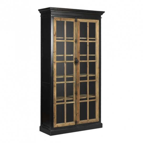 Шкаф-витрина Holland Rack Черный Шкаф-витрина Holland Rack Черный в Тюмени | Loft Concept