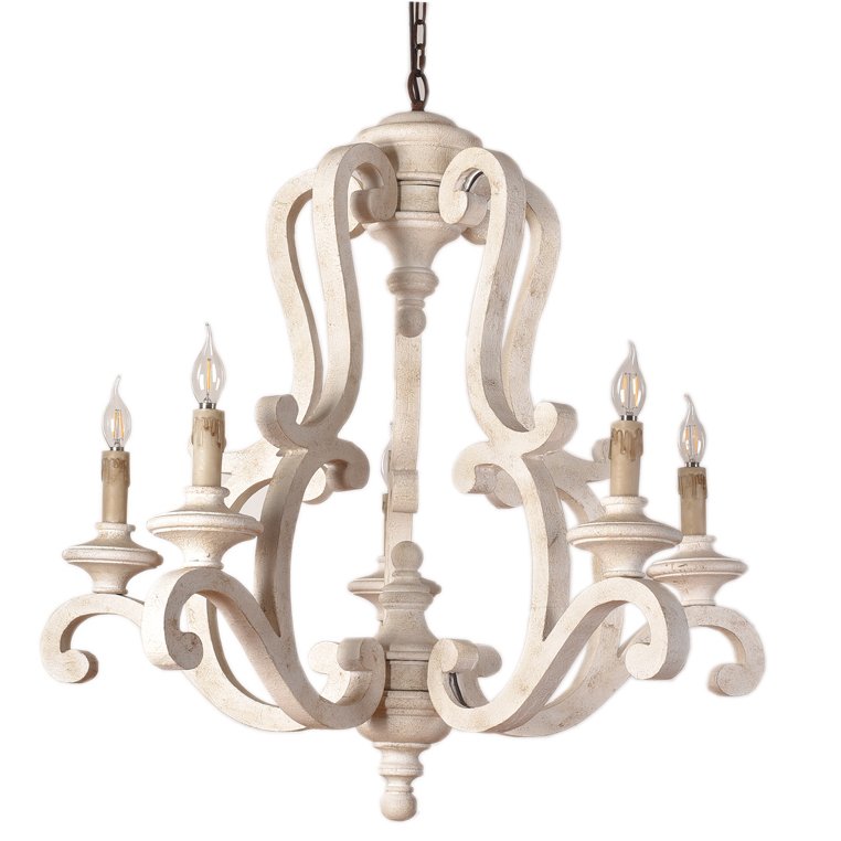 Люстра Ivory Provence Chandeliers Бежево-серый Коричневый Люстра Ivory Provence Chandeliers Бежево-серый Коричневый в Тюмени | Loft Concept