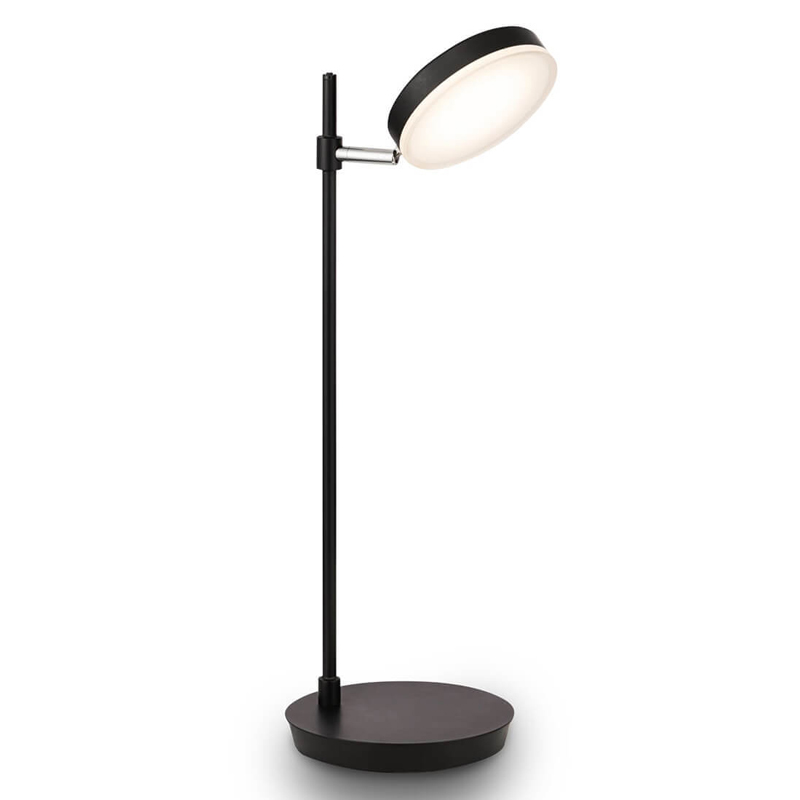 Настольная лампа Maxine Light Table Lamp Черный Белый Настольная лампа Maxine Light Table Lamp Черный Белый в Тюмени | Loft Concept