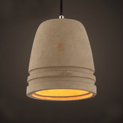 Подвесной светильник Art Concrete Pendant №6 Серый Подвесной светильник Art Concrete Pendant №6 Серый в Тюмени | Loft Concept