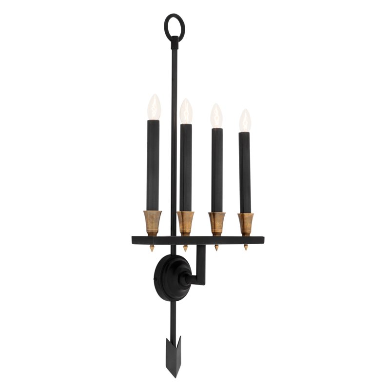 Бра Eichholtz Wall Lamp Gaillard Темная бронза Латунь Античная полированная Бра Eichholtz Wall Lamp Gaillard Темная бронза Латунь Античная полированная в Тюмени | Loft Concept