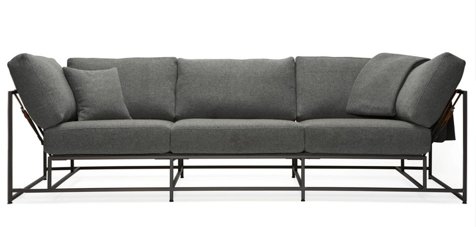 Диван Grey Wool Sofa Диван Grey Wool Sofa - Loft-Concept в Тюмени
