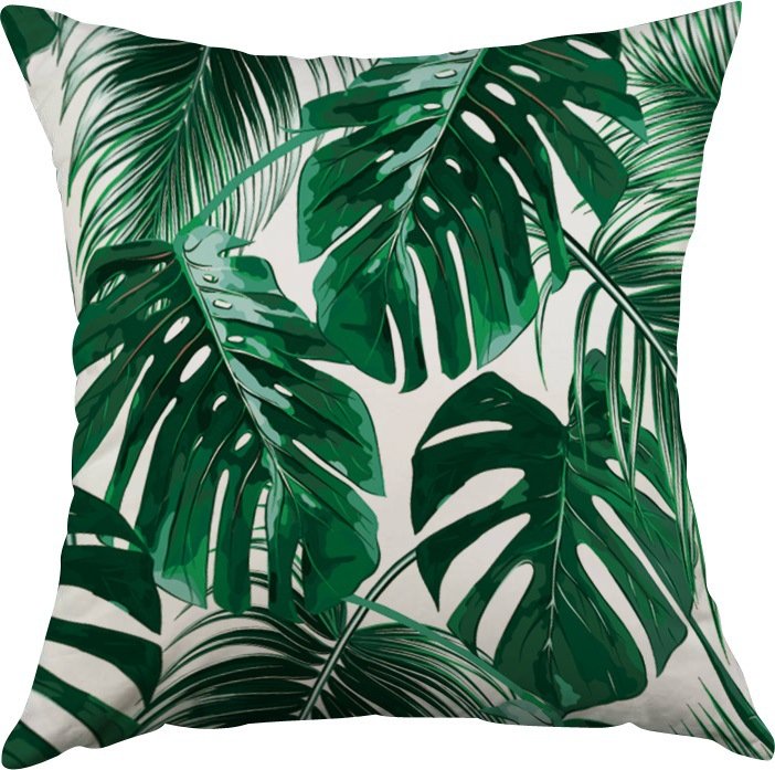 Декоративная подушка Tropics #5 Зеленый Декоративная подушка Tropics #5 Зеленый в Тюмени | Loft Concept