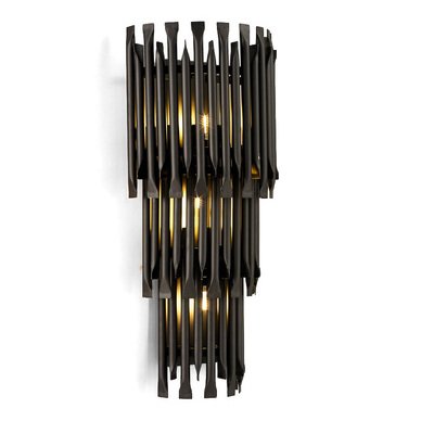Бра MATHENY III WALL LAMP by DELIGHTFULL Black Черный матовый Бра MATHENY III WALL LAMP by DELIGHTFULL Black Черный матовый в Тюмени | Loft Concept