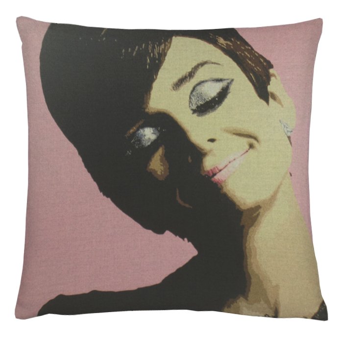 Декоративная подушка Audrey Hepburn 4 Дымчатая Роза Декоративная подушка Audrey Hepburn 4 Дымчатая Роза в Тюмени | Loft Concept