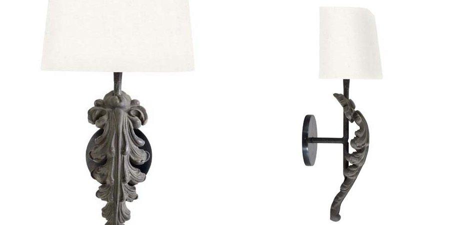 Бра Eichholtz Wall Lamp Beau Site Antique green+White Бра Eichholtz Wall Lamp Beau Site Antique green+White - Loft-Concept в Тюмени