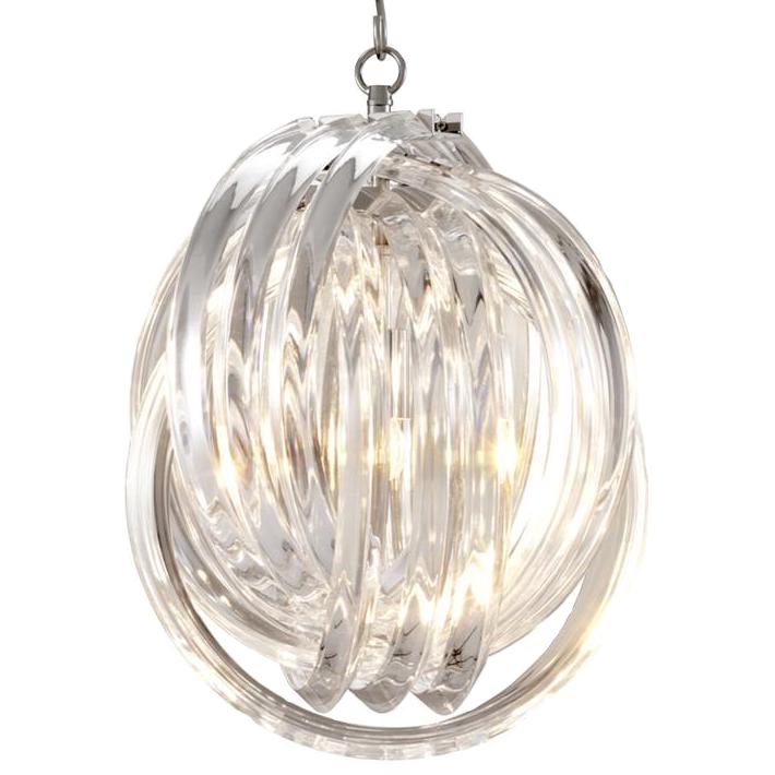 Люстра Chandelier Marco Polo S Прозрачный (Transparent) Никель Люстра Chandelier Marco Polo S Прозрачный (Transparent) Никель в Тюмени | Loft Concept