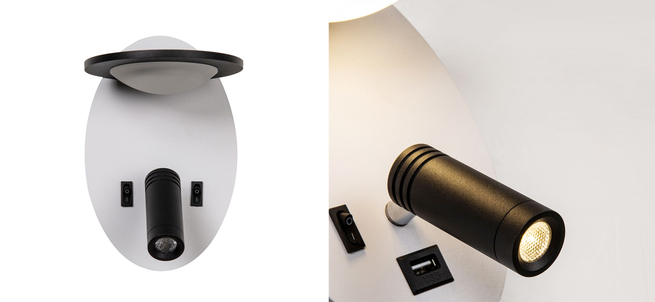 Бра Поворотный спот Trumpet White - фото