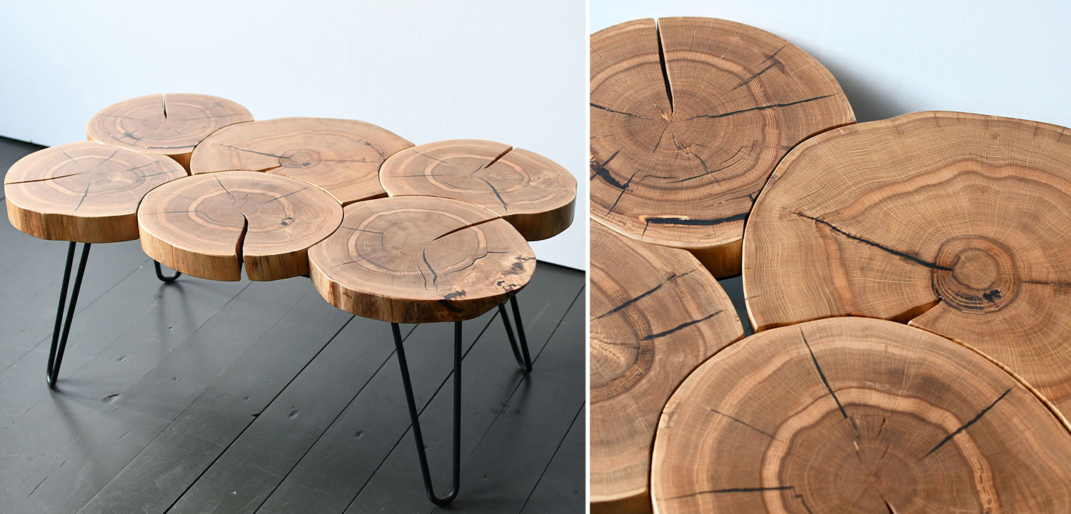 Кофейный стол Harun Industrial Metal Rust Coffee Table - фото №1