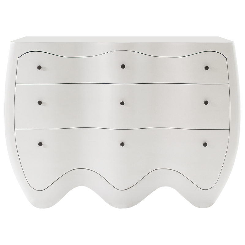 Комод WAVES Kelly Wearstler Chest of Drawers Белый Комод WAVES Kelly Wearstler Chest of Drawers Белый в Тюмени | Loft Concept