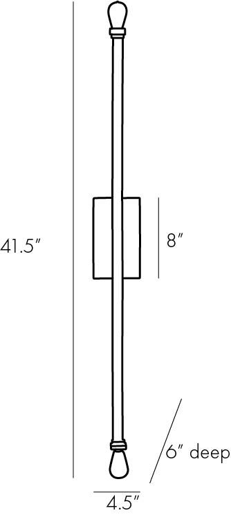 Бра Arteriors HUTU WALL LIGHT в Тюмени