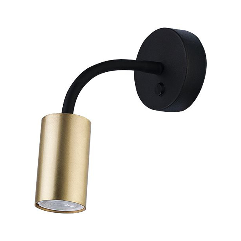 Бра Noor Spot Wall Lamp brass Латунь Черный Бра Noor Spot Wall Lamp brass Латунь Черный в Тюмени | Loft Concept