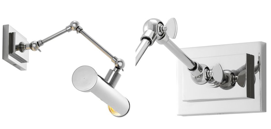 Бра Eichholtz Wall Lamp Pacific Nickel - Loft-Concept в Тюмени