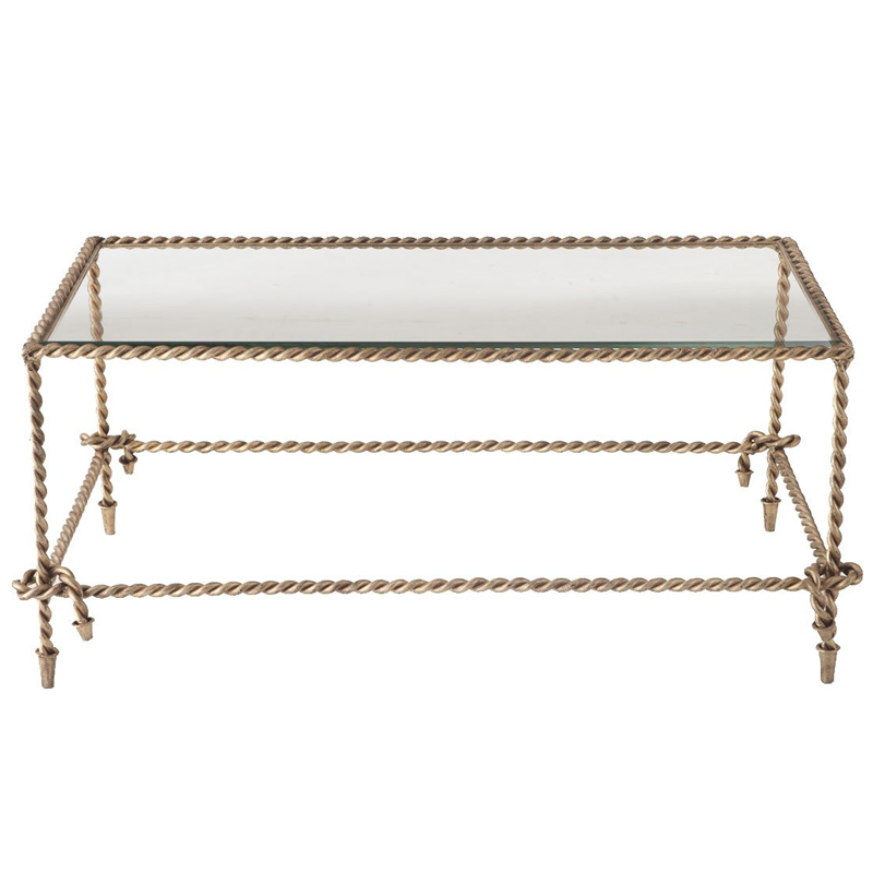Кофейный стол Golden pigtail Золотой Кофейный стол Golden pigtail Золотой в Тюмени | Loft Concept