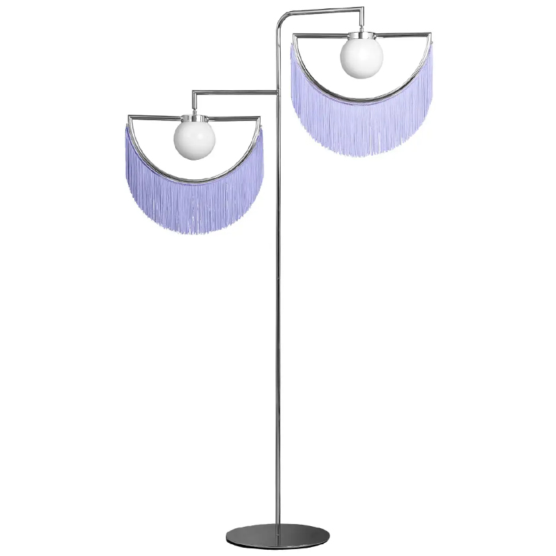 Торшер Wink Standing Lamp by Houtique Lila Серебряный Сиреневый Торшер Wink Standing Lamp by Houtique Lila Серебряный Сиреневый в Тюмени | Loft Concept