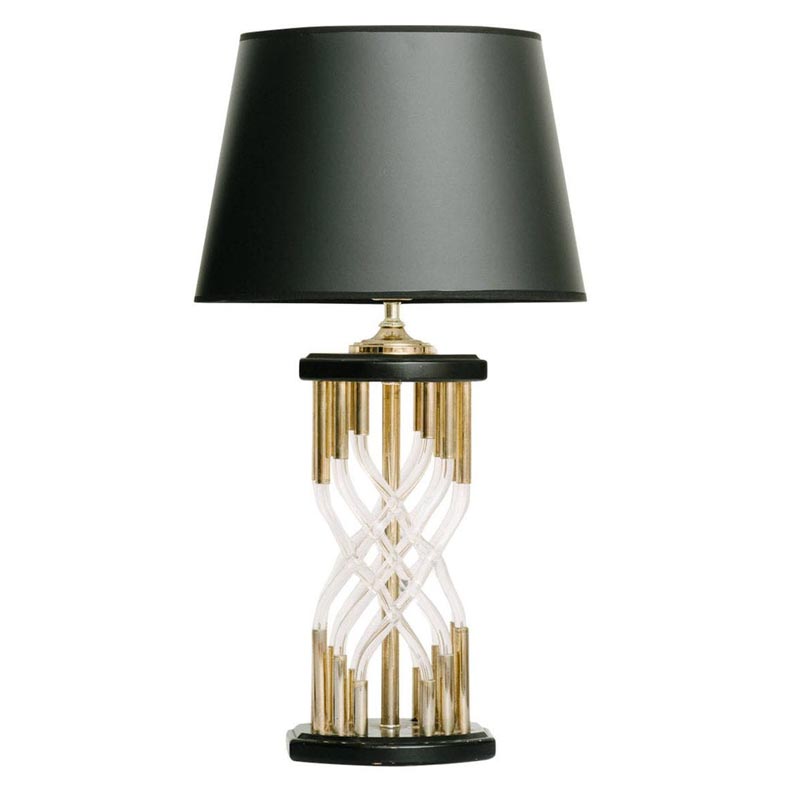 Настольная лампа Table Lamp Organic Glass Черный Латунь Настольная лампа Table Lamp Organic Glass Черный Латунь в Тюмени | Loft Concept